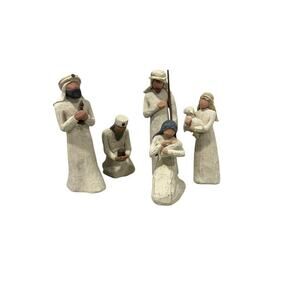 Willow Tree Nativity And Three Wiseman Figures INCOMPLETE